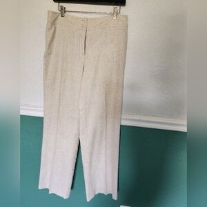 DRESSBARN Beige‎ women's pants, size 8